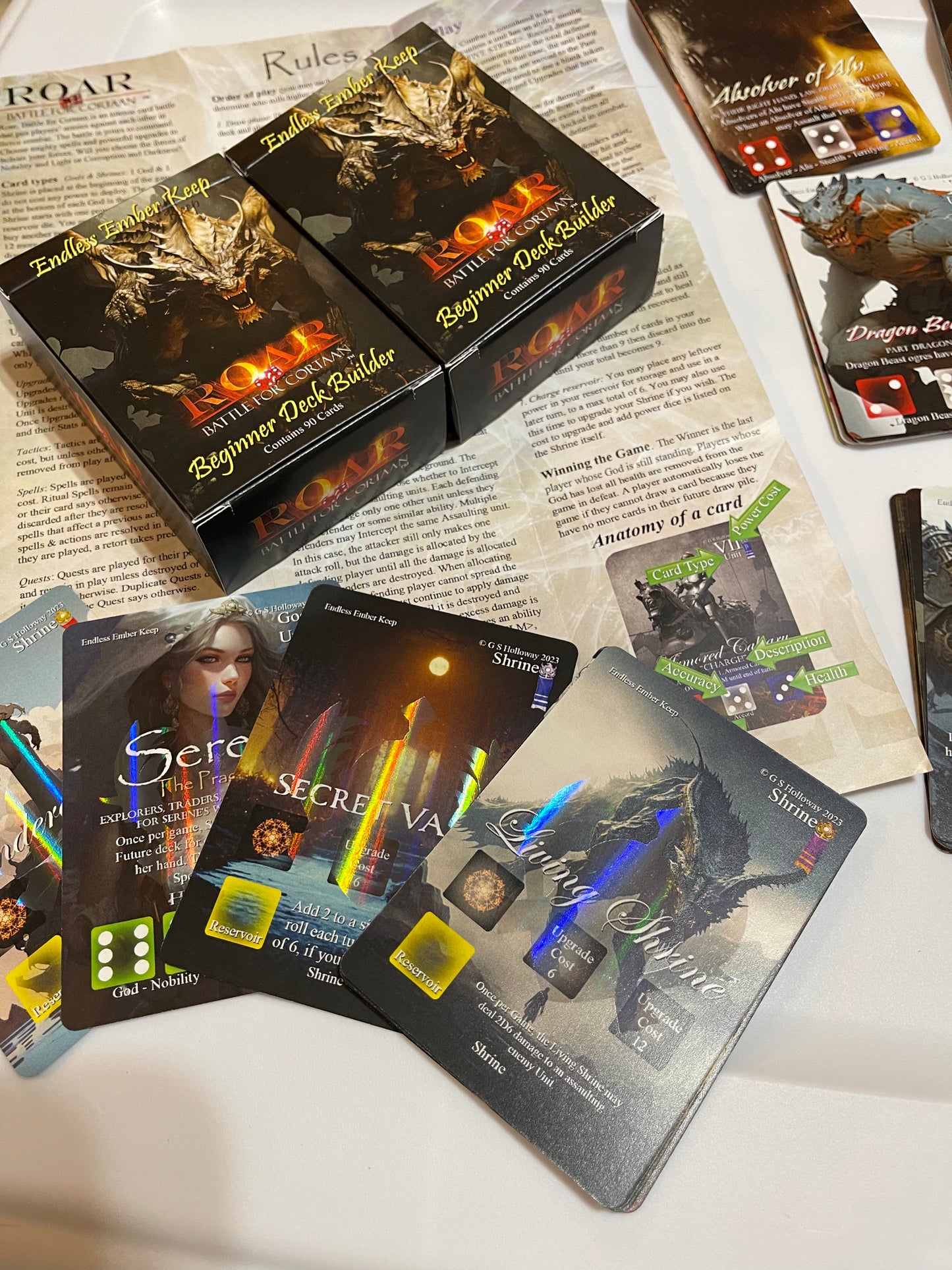 Endless Ember Keep Beginner Deck Builder