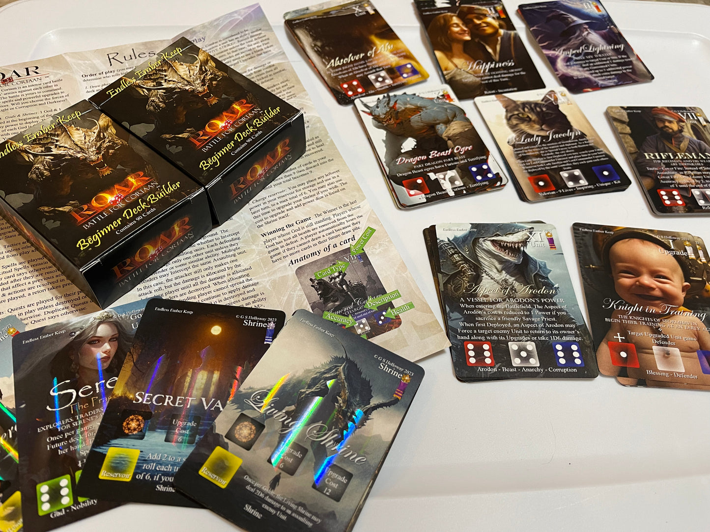 Endless Ember Keep Beginner Deck Builder