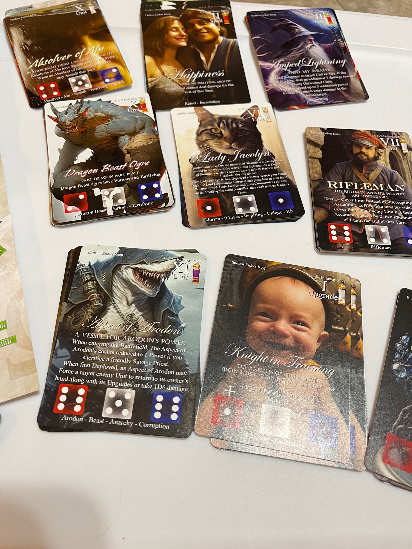 Endless Ember Keep Beginner Deck Builder